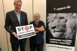 Zac Goldsmith MP and Bill Oddie illegal wildlife trading, ivory, elephant tusks