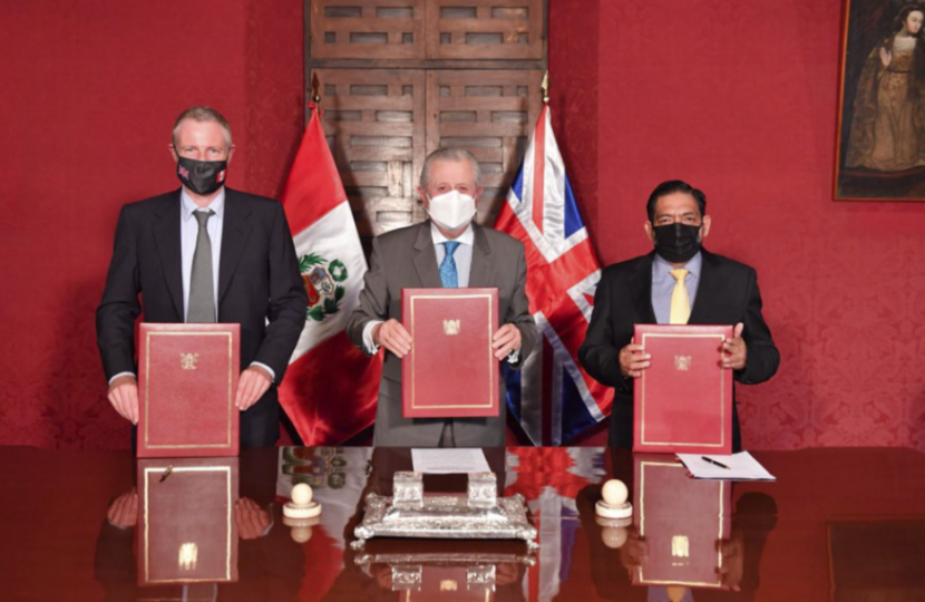 Peru and UK strengthen cooperation ties, agree on upcoming financing